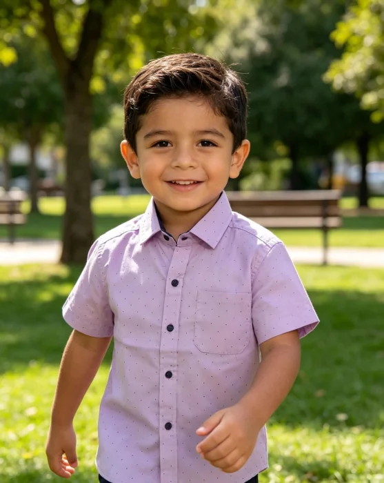 Camisa de Niño Manga Corta