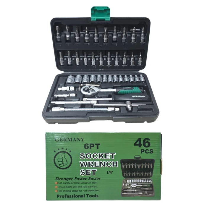 Set de Herramientas Juego Tubos Llaves X46pcs (gr-46)