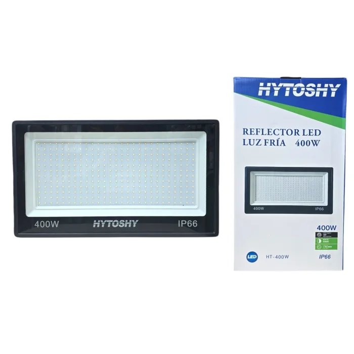 Reflector Led Luz Fria 400w Hytoshy Ip66 (ht-400w)