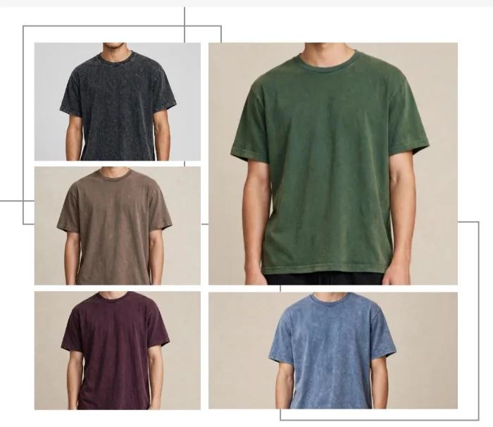 Remeras Prelavadas