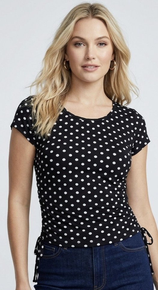 Remera Lunares de Modal Viscosa - Imagen 2