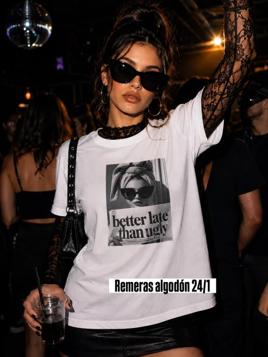 Remera Dtf Fotográficas en Algodón Peinado 24/1