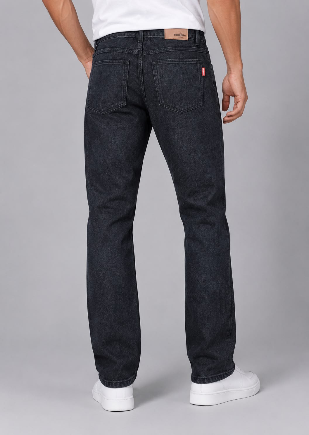 Jean Clasico Gris Oscuro - Imagen 2