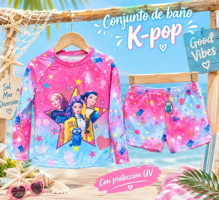 Conjunto de Baño Uv K-pop
