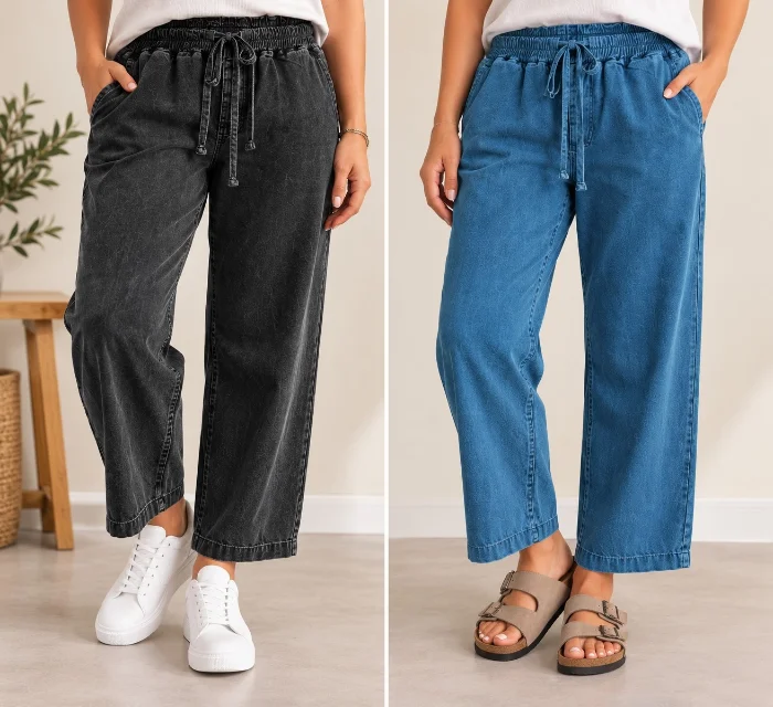 Pantacurt en Jeans