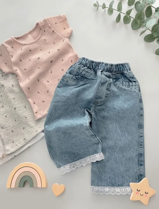 Jeans con Puntilla