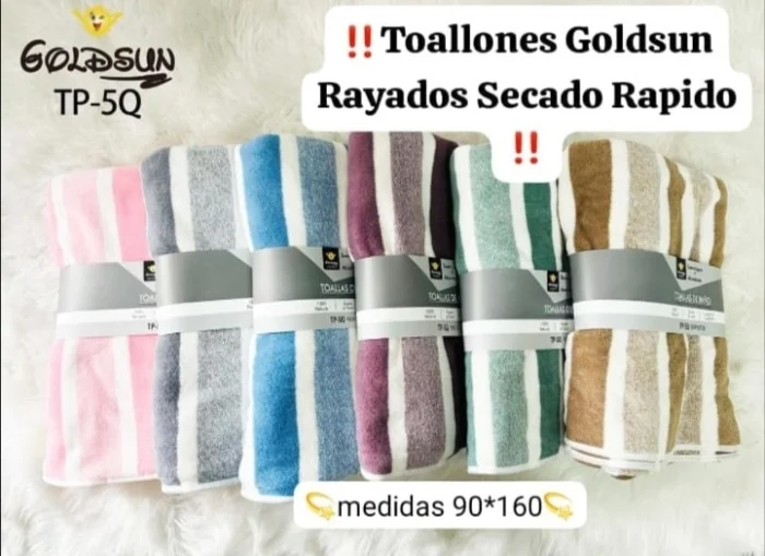 Toallones Secado Rápido