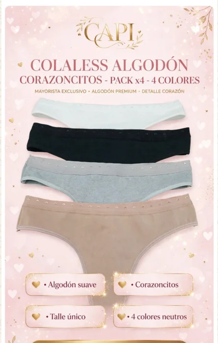 Colaless Algodón Peinado