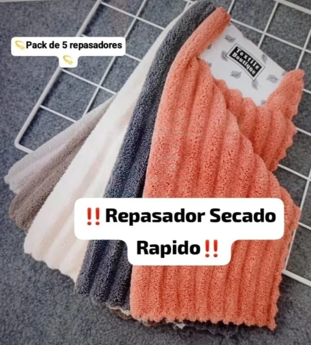 Repasador Secado Rápido