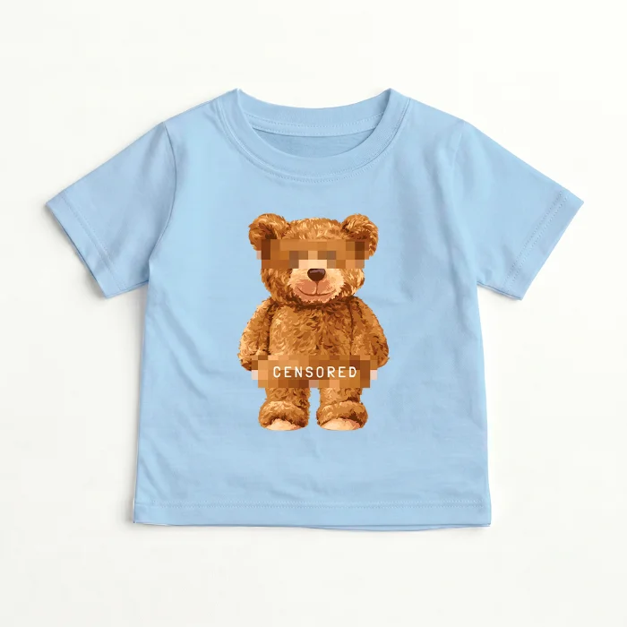 Bebes-remera Bebe Osito Censored