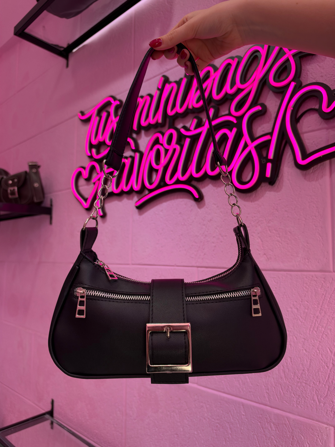 Cartera Mini Bag Baguette Eco Cuero - IMG_0906.jpeg