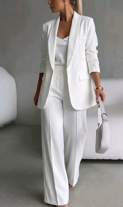 Conjunto Sastrero White Importado