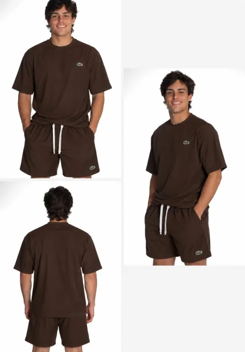 Conjunto de Hombre Lacost de Hilo Premiun