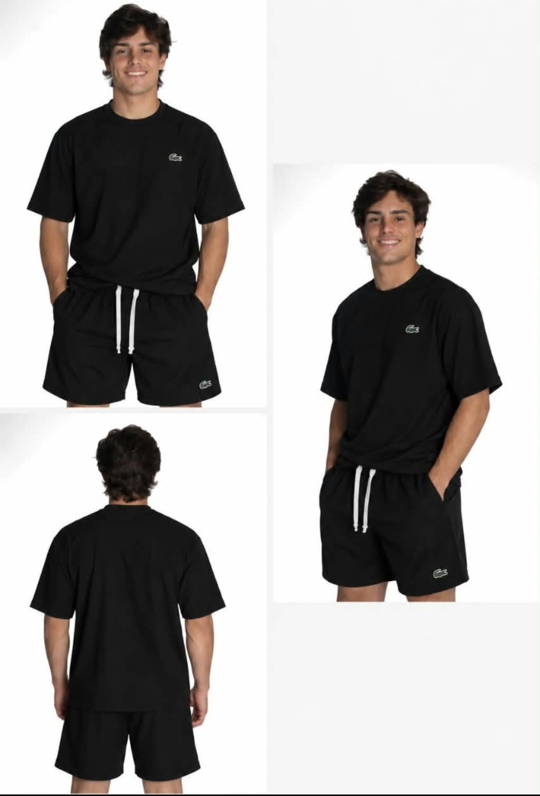 Conjunto de Hombre Lacost de Hilo Premiun - Imagen 2