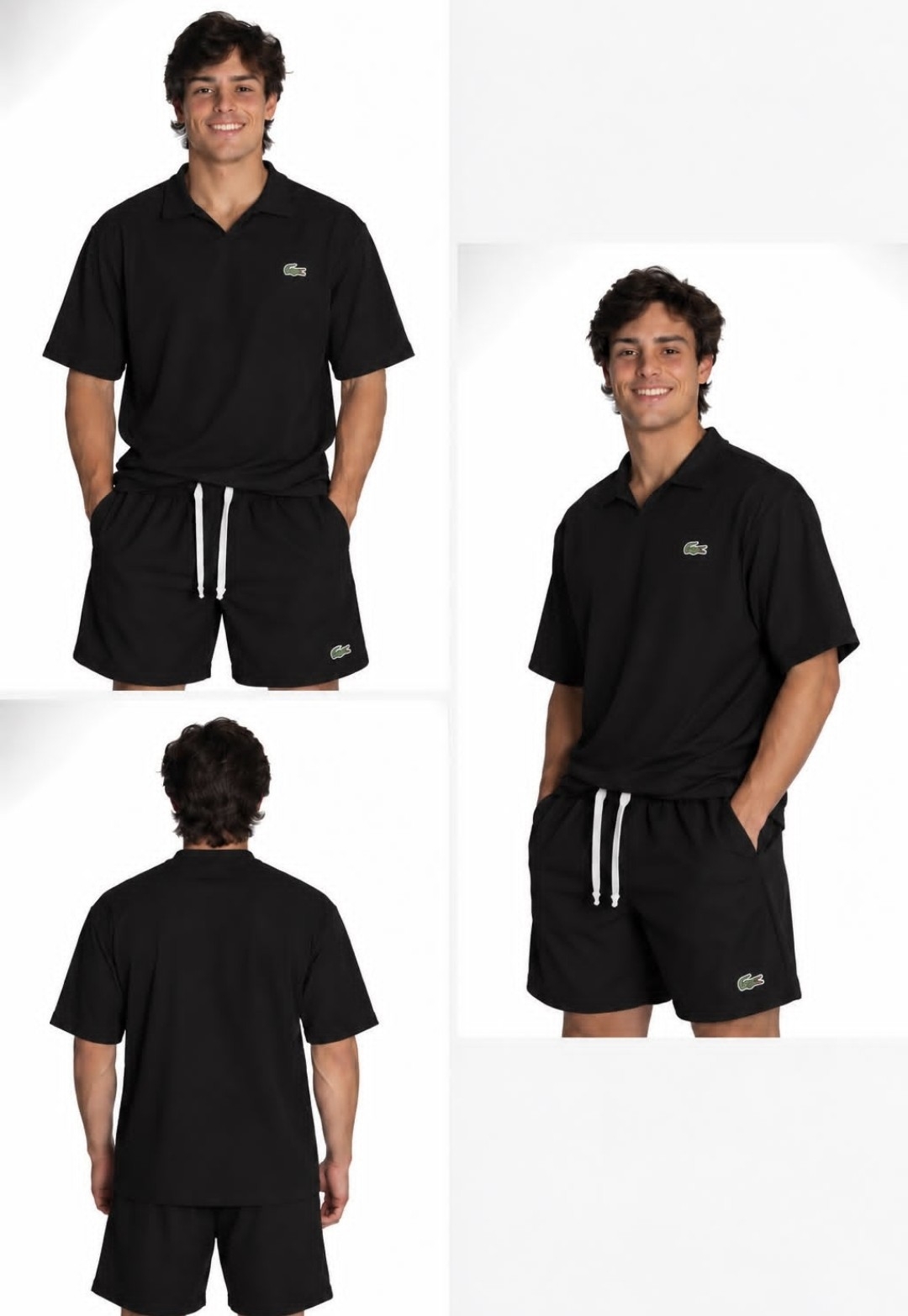 Conjunto de Hombre Lacost de Hilo Premiun - Imagen 6