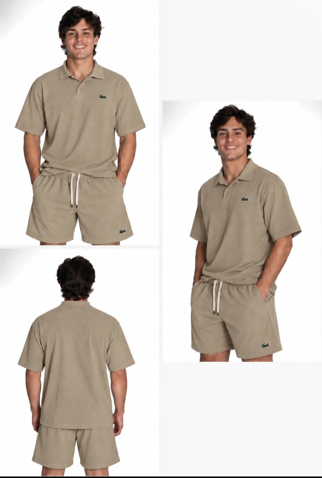 Conjunto de Hombre Lacost de Hilo Premiun - Imagen 7