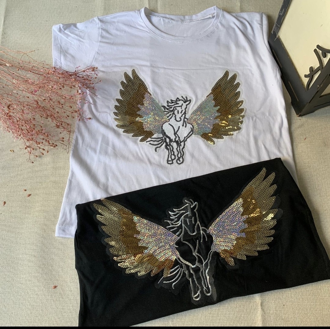 Remera Dama Aplique Premiun - Imagen 5