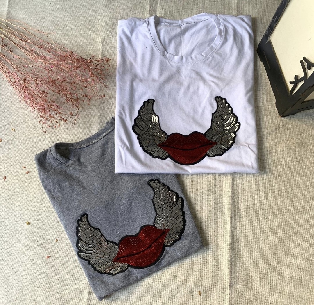 Remera Dama Aplique Premiun - Imagen 9