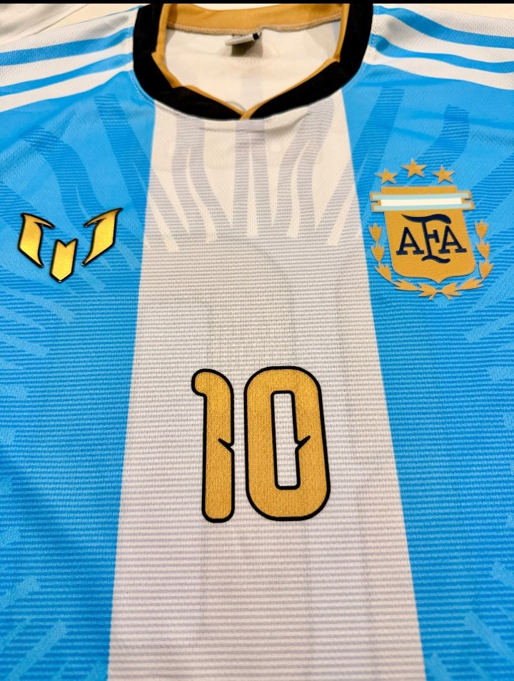 Camiseta Messi Despedida Logo Termosellado - Imagen 4