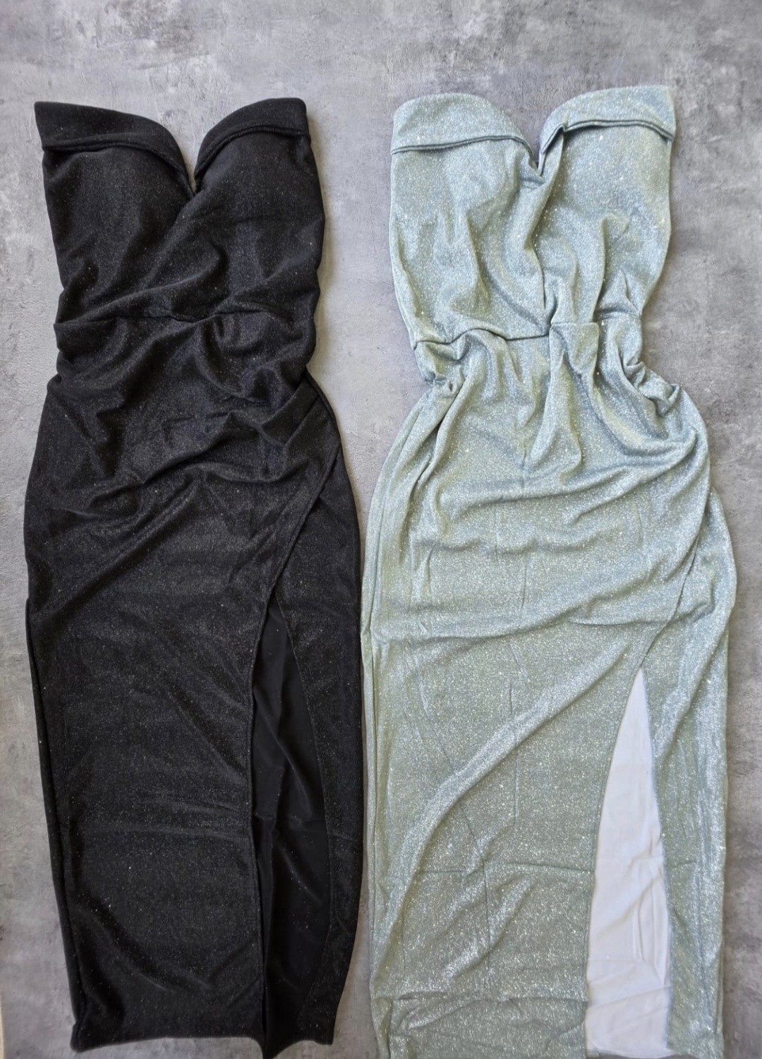 Vestido  Largo Glitier Straple - Imagen 4