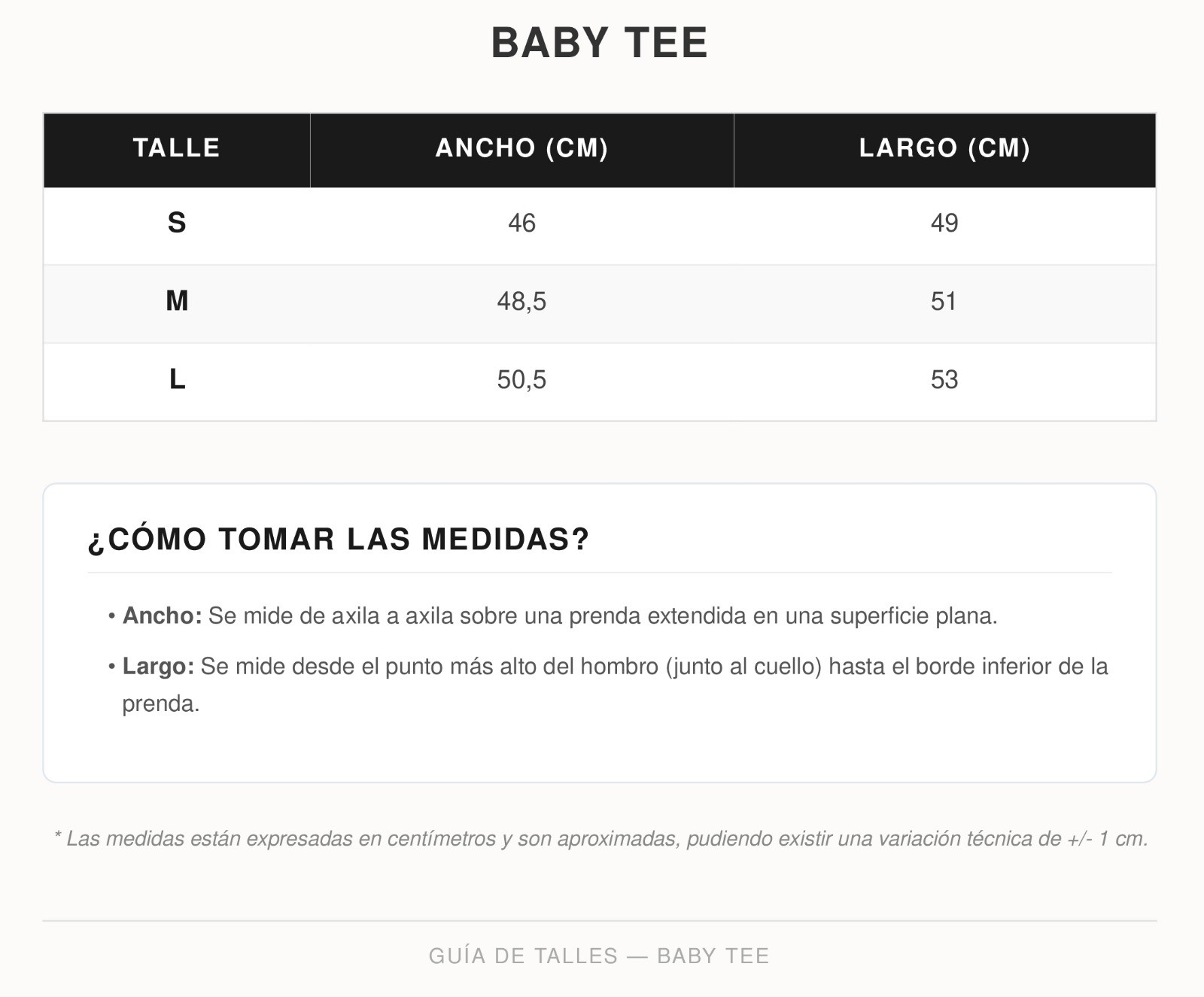 Remera Baby Tee - Imagen 5