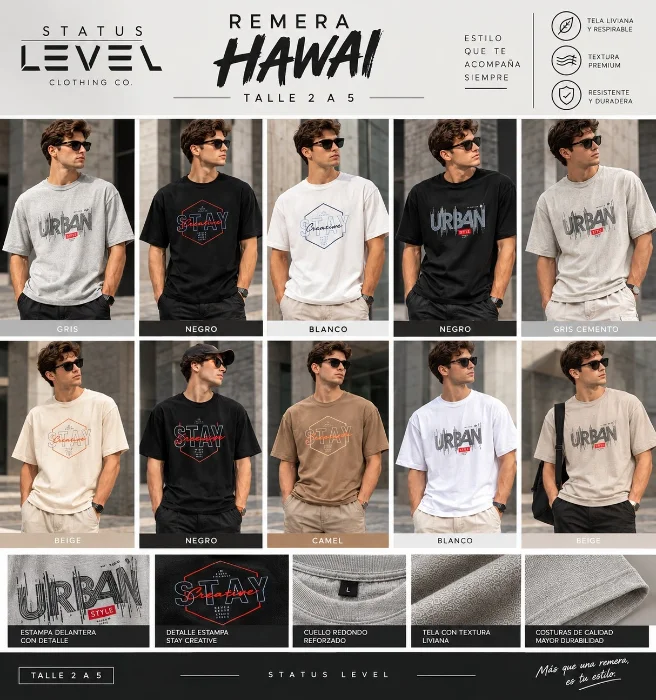 Remera Hawai