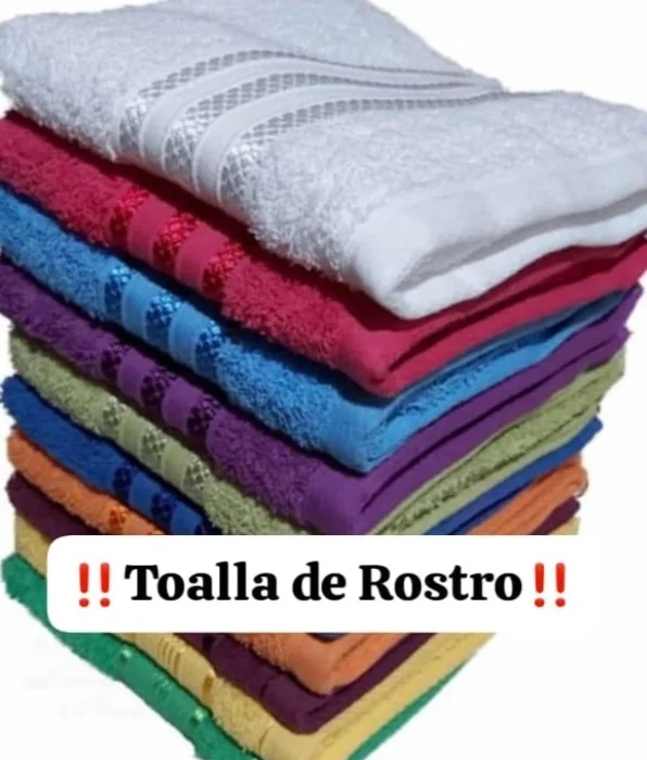 Toallas para el Rostro de Algodón