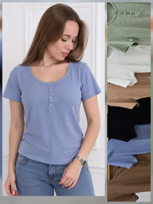 Remera con Botones (guada)