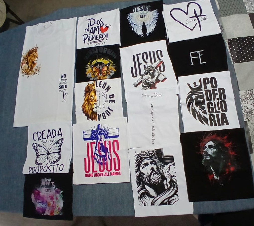 Remeras con Frases de Jesús - Imagen 2