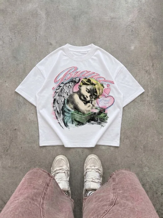 Remera Brand Corazon Boxy 20.1