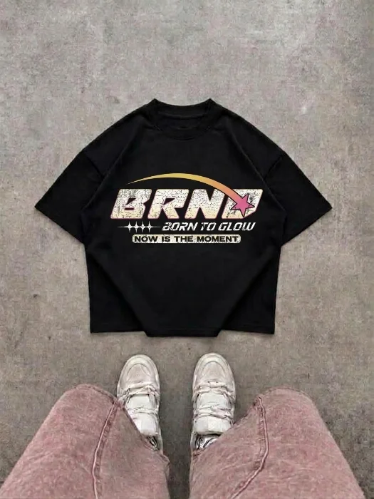 Remera Boxy Brnd