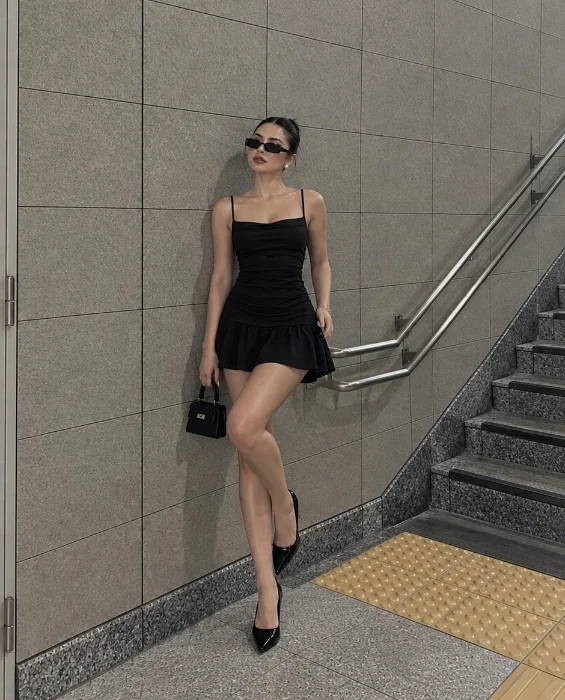 Vestidos Cortos/vestido Coquet/vestido Casual/vestido para Salir/vestido Buche/volado