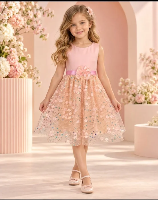 Vestido Musculosa  Moño