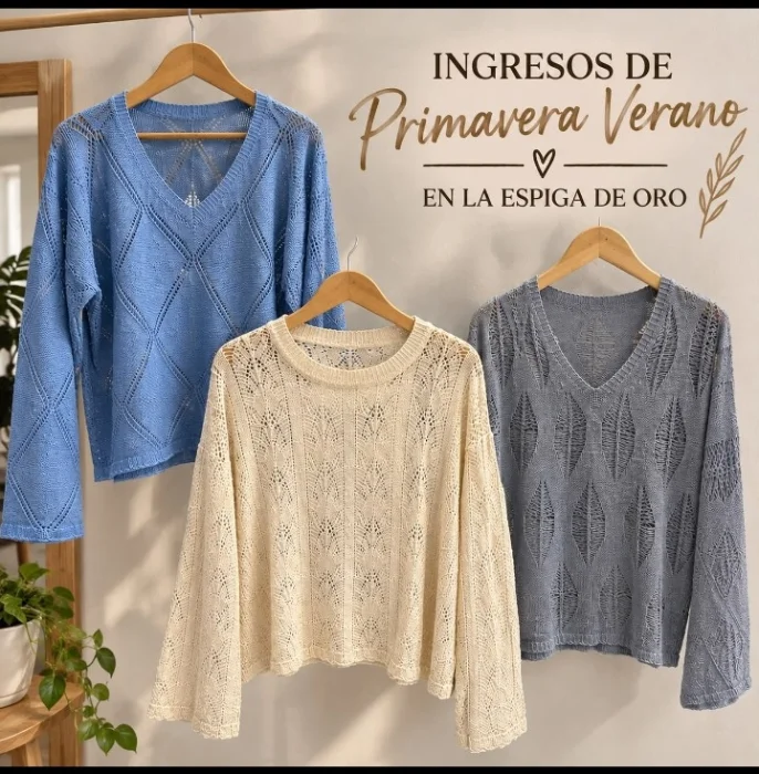 Sweater de Hilo de Algodón