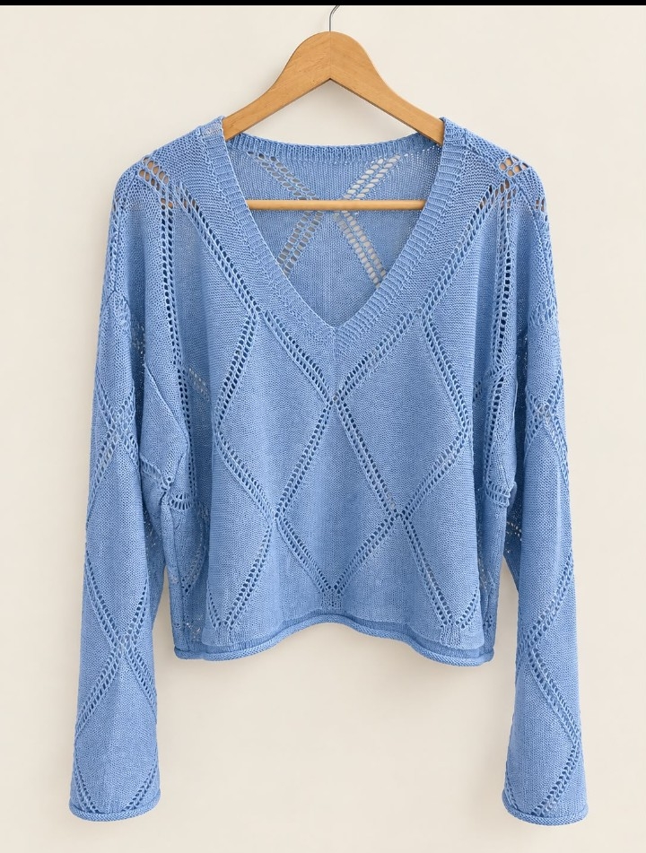 Sweater de Hilo de Algodón - Imagen 3