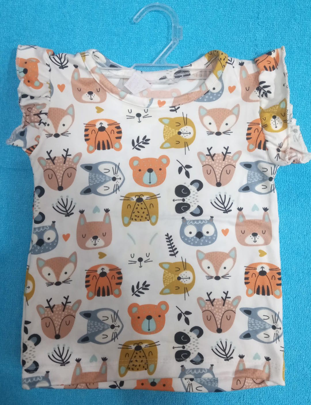 Remera Beba Manga Fruncido - Imagen 2