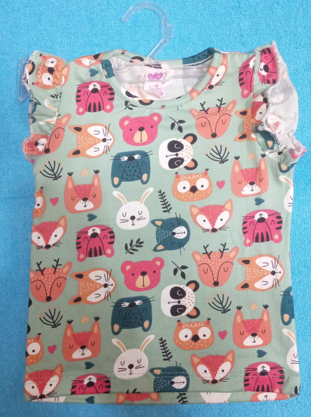 Remera Beba Manga Fruncido - Imagen 3