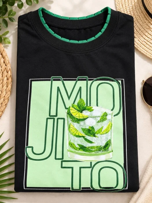Remera Cuello Tejido