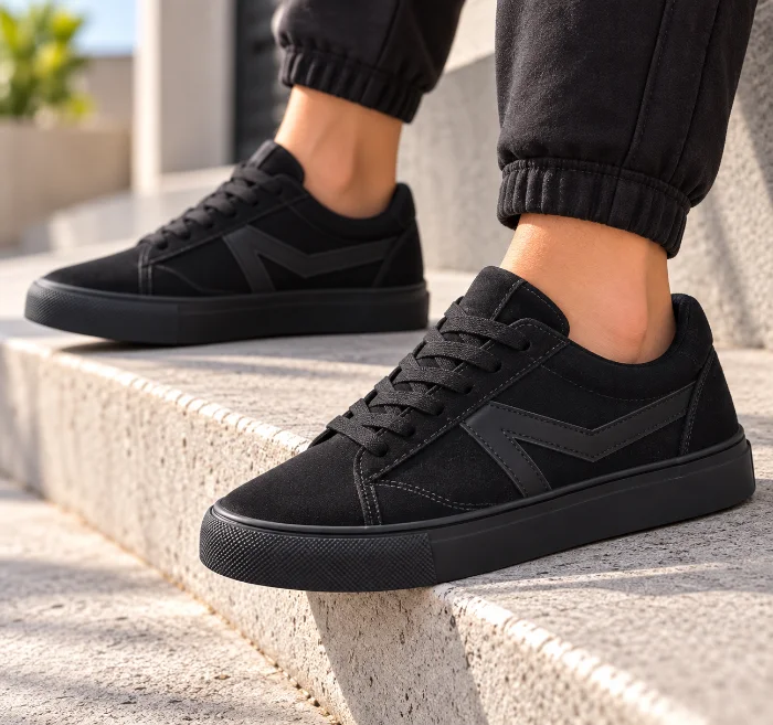 Zapatilla Urbana Simil Vans de Lona Jaguar Art.8082 (35 al 44)
