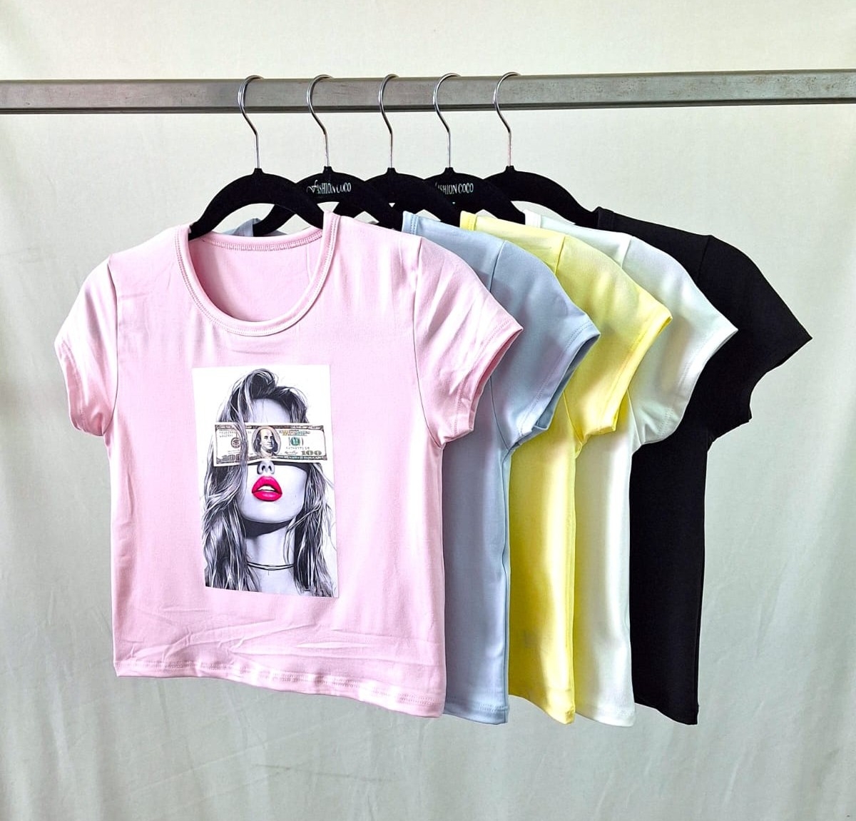 Remera Estampado Chica Dolar Modal Soft - Imagen 2