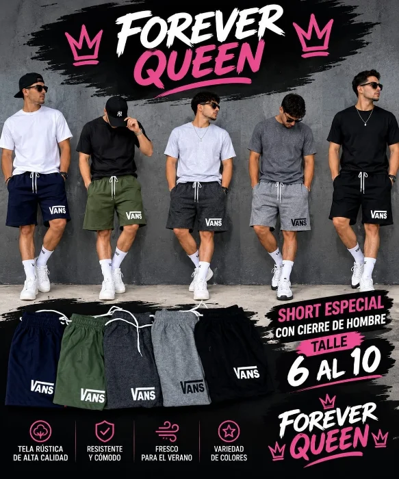 Short Rusticos Especial Hombre