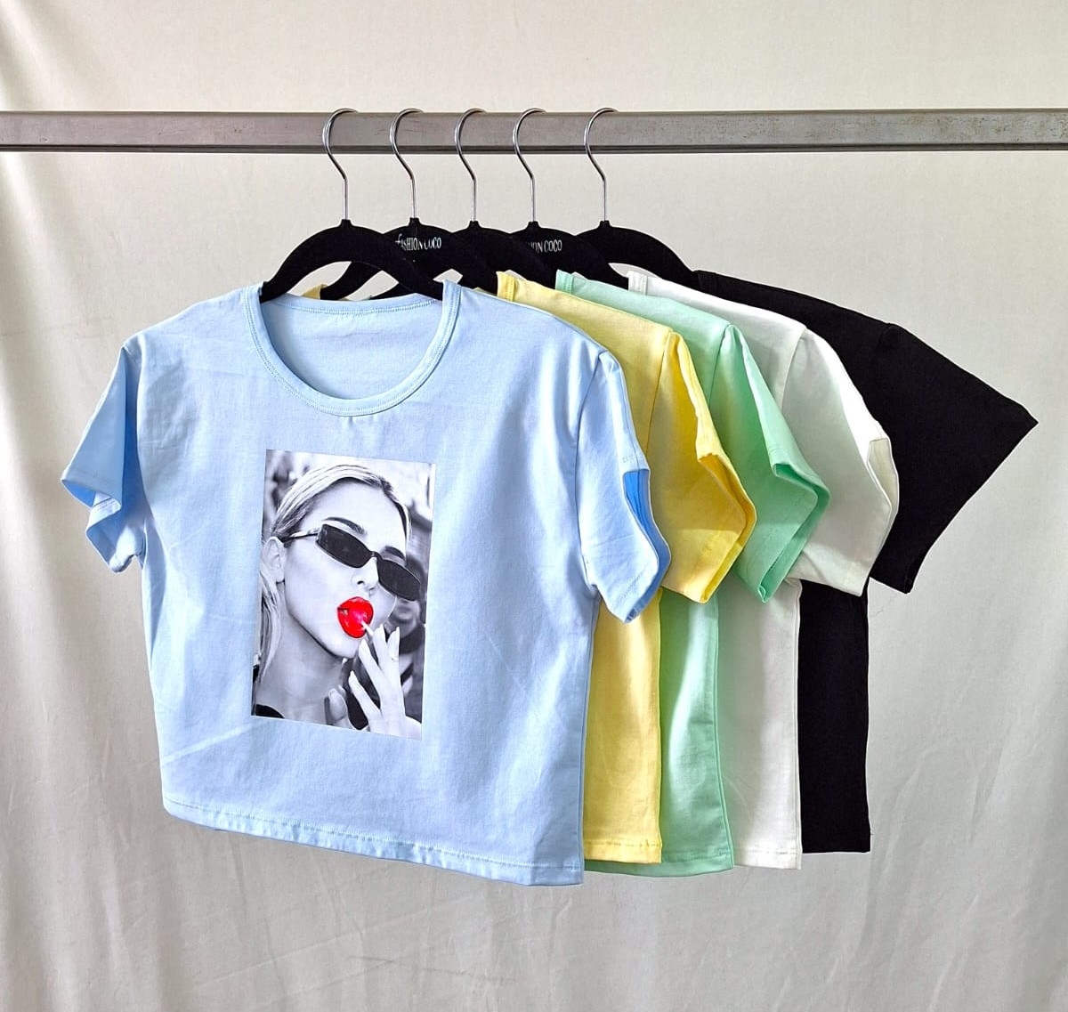 Remera Estampado Chica Chupetin Algodón con Lycra - Imagen 2