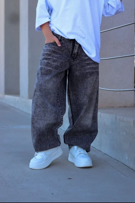 Jean Baggy Gris Niño