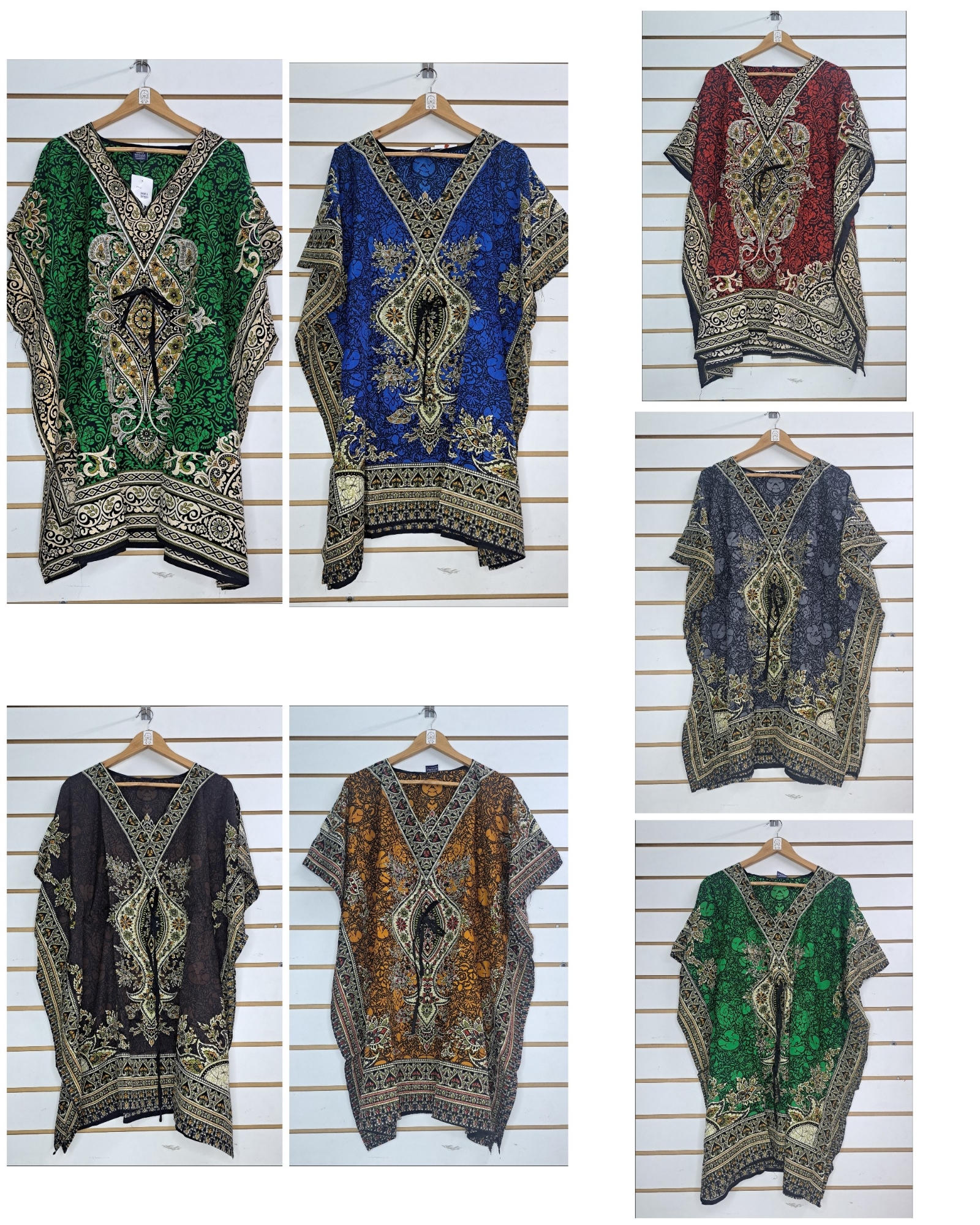 Vestido Kaftan Corto - Imagen 3