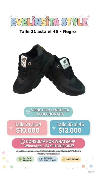 Zapatillas Nb