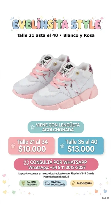 Zapatillas Nb