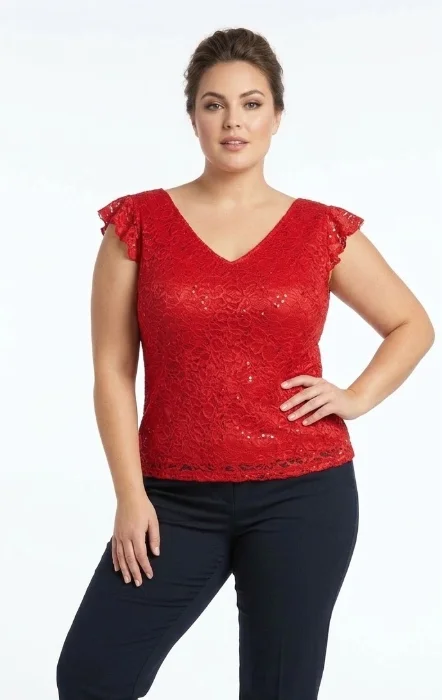 Musculosa de Encaje