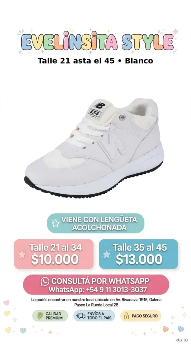 Zapatillas Nb