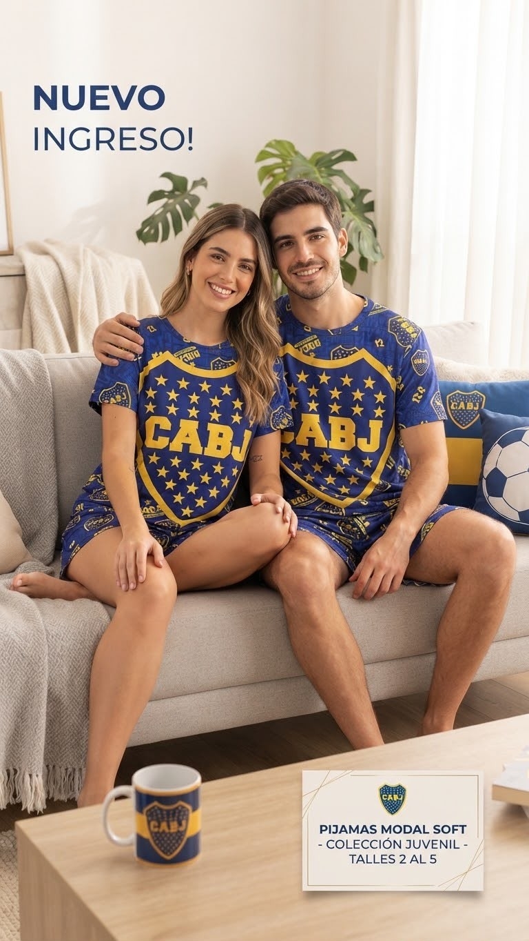 Pijama Boca/river/afa - Imagen 3