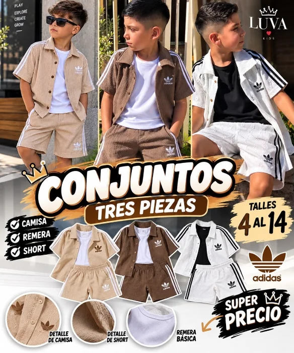 Conjunto 3 Piezas